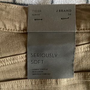 Men’s size 34 slim fit jeans J BRAND army green color, soft and comfortable